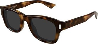 Saint Laurent SL 801 Zonnebril - unisex - Zonnebrillen - Bruin - 50 MM - Accessoires