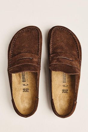 Birkenstock Naples Suede Clogs