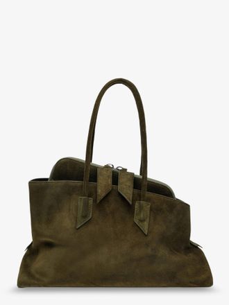 The Attico Borsa a spalla La Passeggiata in suede - THE ATTICO - gender_Woman