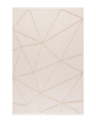 nuLOOM Nuloom Anica Geometric Fringe Rug