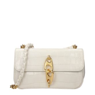 Tom Ford White Leather Shoulder Womens Bag