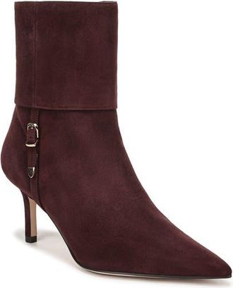 Favorite Daughter Tamra Pointed Toe Bootie in Wine Suede at Nordstrom, Size 7.5