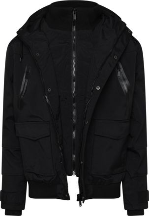 Firetrap Mens Manor Jacket 71 in Black - Size Medium