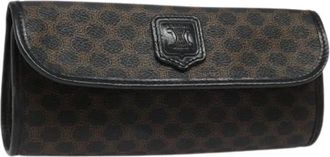 Celine Pre-owned Clutches, female, Black, Size: ONE SIZE Pre-owned Pouch
