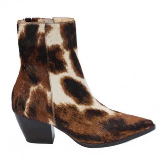 Matisse Footwear Womens Caty Ankle Boots In Brown Multi Cow Hair