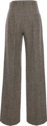 Tela Womens Pants Martin-J Grey Tech Fabric Trousers