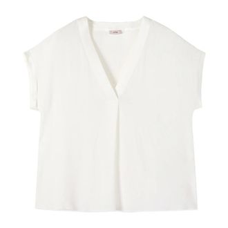 Oltre Donna, Camicette, Bianco, M, new