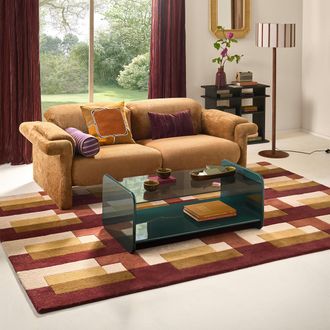 La Redoute Interieurs Salontafel van lak en gehard glas, Ericson