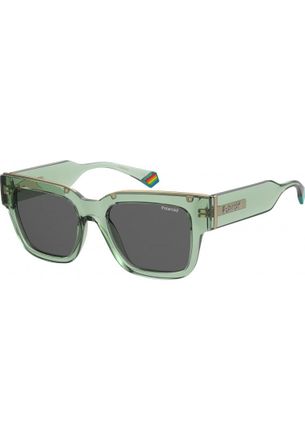 Polaroid Womens PLD-6198-S-X-MC-1ED PLD 6198 S X MC 52 1ED Sunglasses - Green - One Size