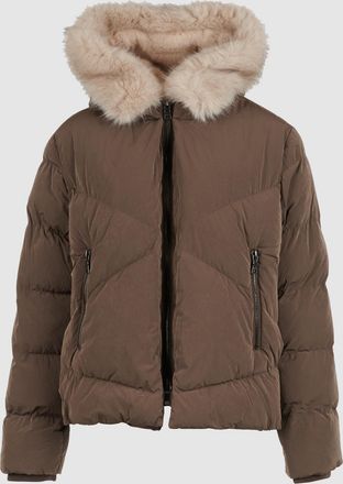 BLONDE No.8 Veste Doudoune Snow 316 Taupe