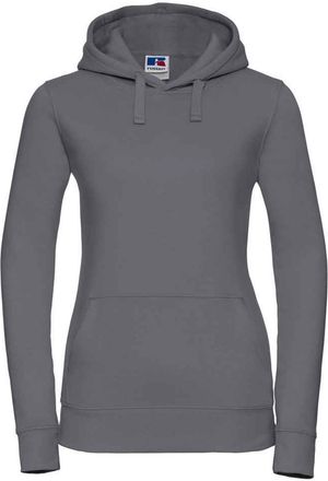 Russell Athletic Russell Dames/Dames Authentic Hoodie (Konvooi Grijs)