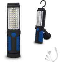 OEM Linterna De Trabajo Recargable, Port&aacute;til, Led, Multiusos, Magn&eacute;tica Con Gancho (verde) - Crezuo