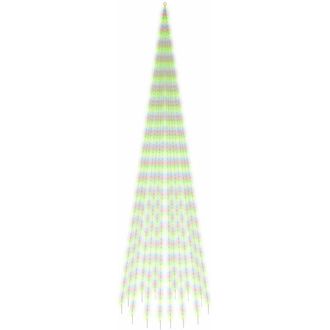 vidaXL &Aacute;rbol De Navidad En Asta De Bandera 1134 Led De Colores 800 Cm Vidaxl