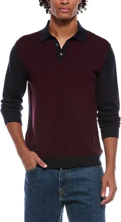 Slowear Wool-Blend Polo Sweater