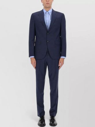 HUGO BOSS virgin wool regular-fit single-breasted suit