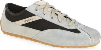 Alexander McQueen Boxe Low Top Sneaker in Flannel at Nordstrom, Size 41.5