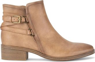 BareTraps Mackenzie Boots Womens Salted Caramel Round Toe Ankle Bootie LION194