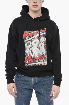 Dsquared2 Cotton Hoodie with Front Print size Xl