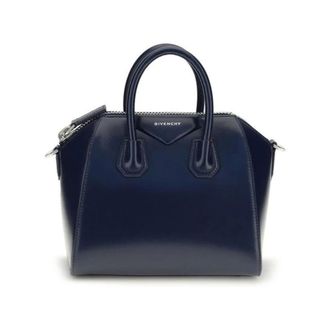Givenchy Bolso Antigona Lock - Bags - Mujer - Azul - ONE SIZE