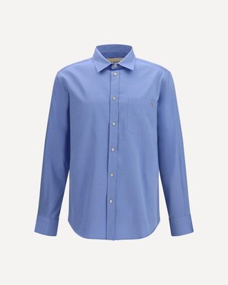 Valentino Camicia in cotone leggero con VGold Man 41
