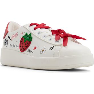 Aldo Love Platform Sneaker in White at Nordstrom, Size 10