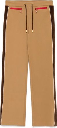 Casablanca Pantaloni sportivi con inserti - Marrone