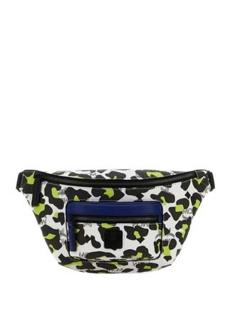 MCM mini Fursten leopard-print belt bag - men - Cotton/Polyester/Polyurethane - One Size - White