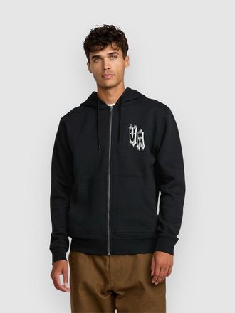 Rvca Benj Tiger Eyes Sweatjacke schwarz