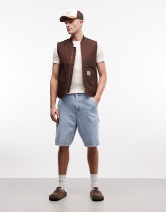 Carhartt Work in Progress Pantaloncini blu lavaggio chiaro