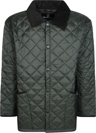 Barbour Liddesdale Quilted Jacket - Heren - Zomerjassen - Groen - 4XS - Jassen