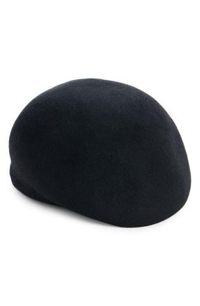 Chlo&eacute; Felted Beret in Black at Nordstrom, Size Medium