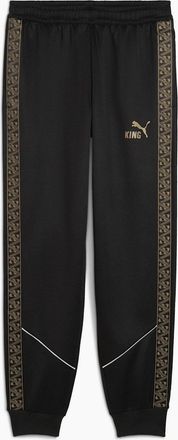 Puma Mens King Anthem Performance Tracksuit Bottoms - Black/Multi - Size: 40/Regular