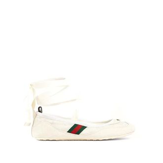 Gucci Ballerina Shift - Dames - Schoenen - Wit - Maat: 37 EU