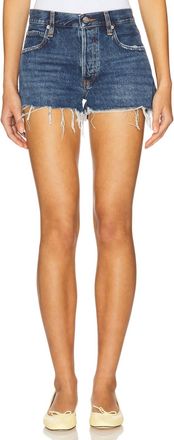 Frame Denim Hang High-Rise Short In Rafael