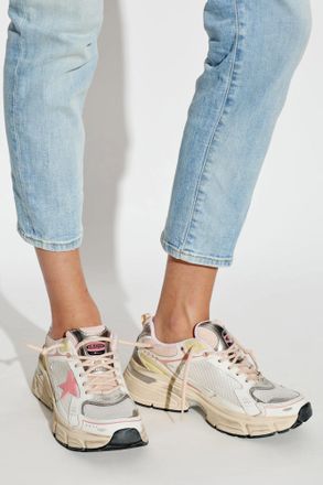 Golden Goose Lightstar Sports Shoes, Womens, Pink