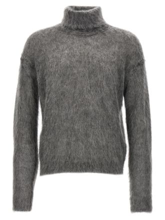 Saint Laurent Mens Mohair Turtleneck Sweater