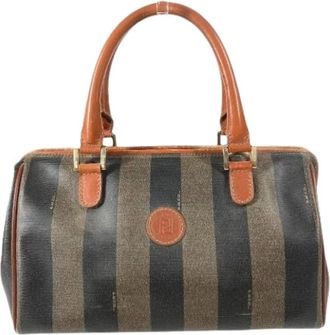 Fendi Pre-owned Handbags, female, Multicolor, Size: ONE SIZE Pre-owned Plastic Boston Bag