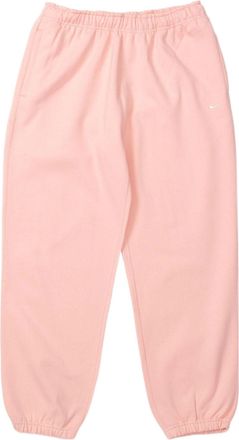 Nike Mens Nike Solid Color Straight Bundle Feet Sports Pants/Trousers/Joggers Lotus pink CW5460-697