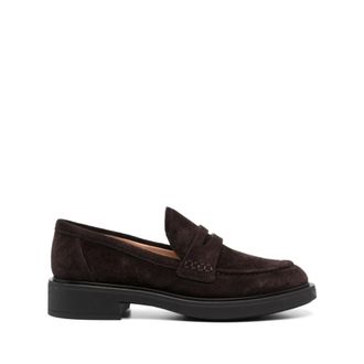 Gianvito Rossi Dames, Schoenen, Bruin, Maat: 35 EU Leer