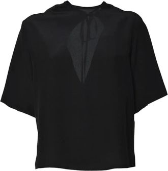 Covert Blusa con scollatura posteriore - Nero