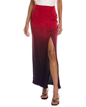 Chaser Silky Midi Skirt