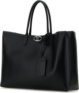 Valentino Garavani Nero Calfleatherbostaurus Borse A Mano Bag