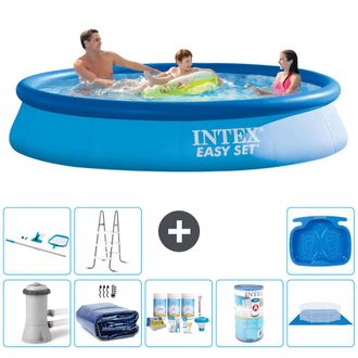 Intex Piscina Easy Set Redonda - 366x76 Cm - 8-piezas S41021