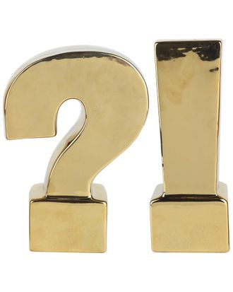 A&B Home Discontinued A&B Home Set Of 2 Urban Vogue Bookends