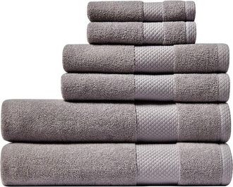 Lacoste Heritage Supima Cotton 6Pc Towel Set