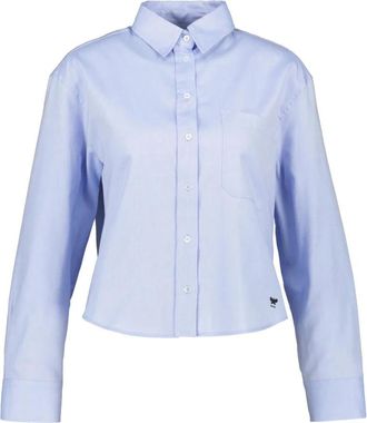 Max Mara Overhemden, Dames, Blauw, XS, Shirts