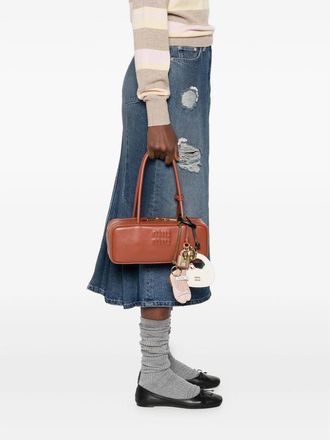 Miu Miu Beau Leather Tote Bag
