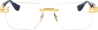 Dita Eyewear Rimless Optical Dtx154 A 03 Gld Sky