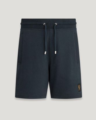 Belstaff Belstaff Sweatshorts Mens Cotton Fleece Dark Ink Size 2XL