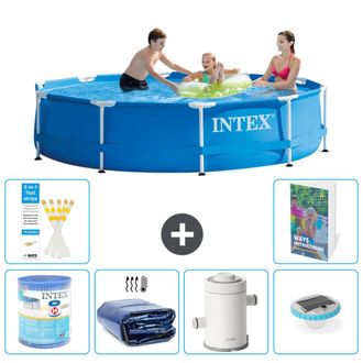Intex Piscina Con Estructura Redonda - 305x76 Cm - 7-piezas S101